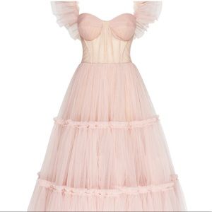 dreamy ruffled milla dress